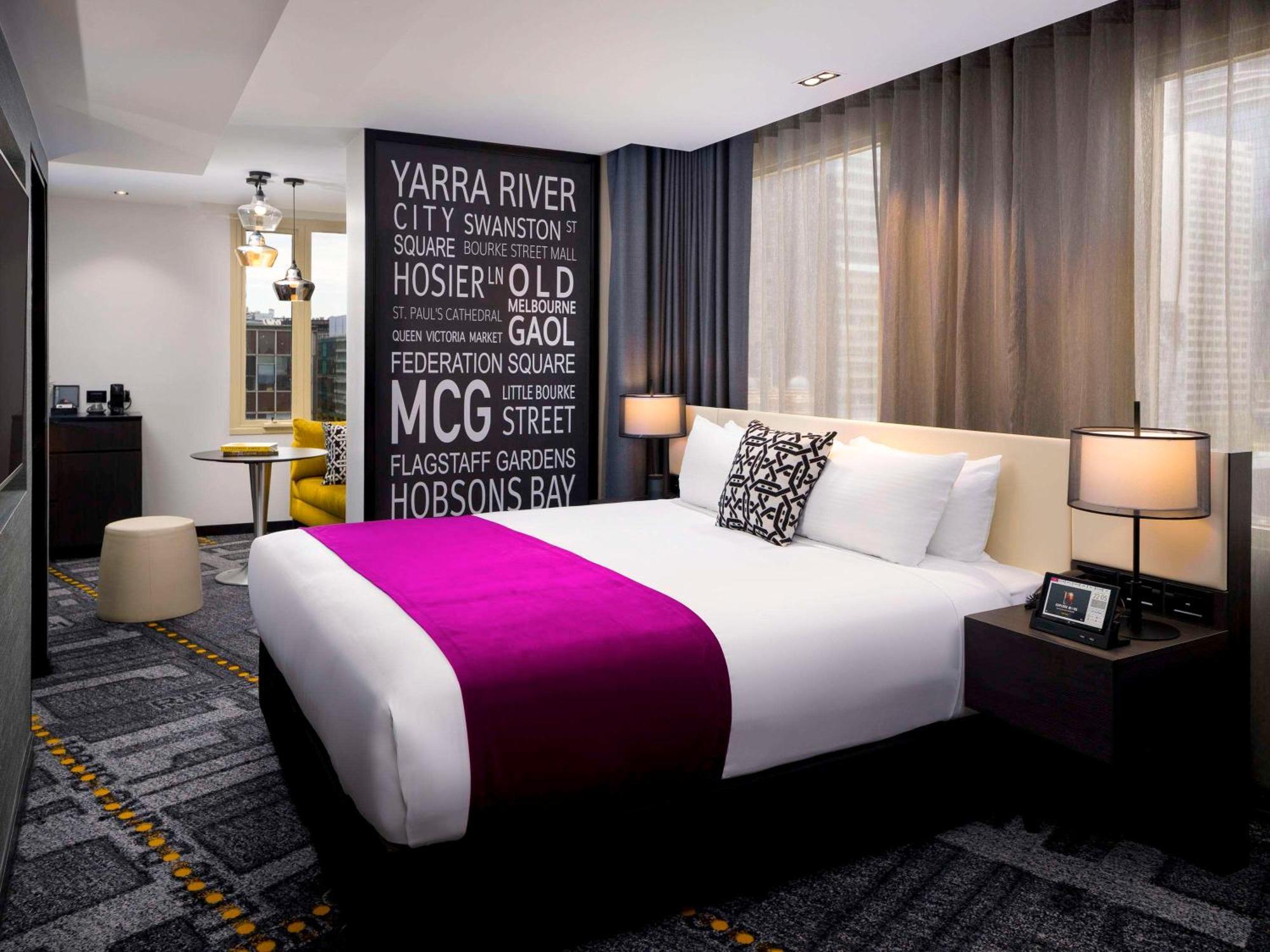 Pullman Melbourne City Centre Экстерьер фото A room at the W Melbourne