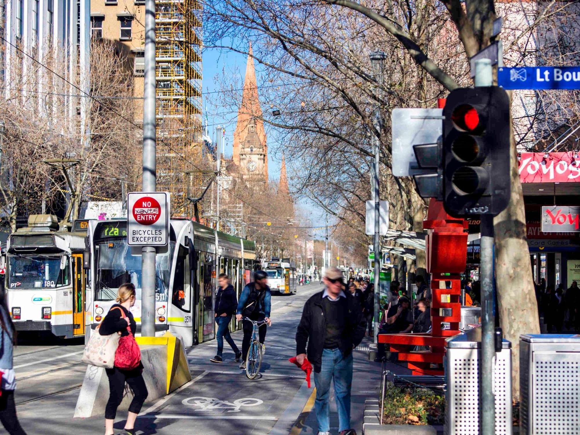 Pullman Melbourne City Centre Экстерьер фото The Melbourne CBD is the most densely populated area in Australia.